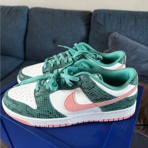 Nike Dunk Low Snakeskin Washed